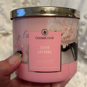 Goose Creek “Love Letters” Candle
